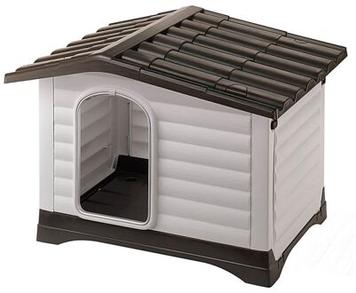 Ferplast hondenhok Dogvilla 111 x 84 cm zwart/wit