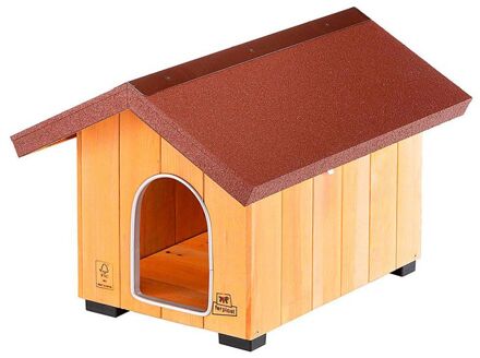 Ferplast Hondenhok Domus Mini 50x65x47,5 cm hout 87000000 Bruin