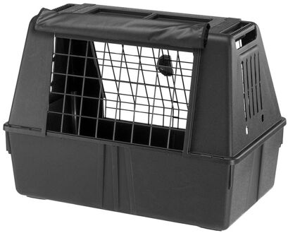 Ferplast Hondenkennel voor Auto Atlas Car 80 Scenic 73112017 Zwart