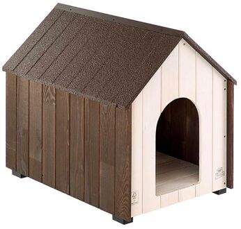 Ferplast Koya - Hondenkennel - Bruin / wit - Medium