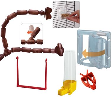 Ferplast Vogelkooi Giulietta 6 81x41x64 Cm 52067217