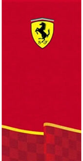 Ferrari logo - strandlaken - 75 x 150 cm - rood