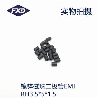 Ferrietkern Nikkel Zink Magnetische Kralen 3.5*5*1.5 Diode Triode Pin Threading Emc Voeding Interferentie Weerstand