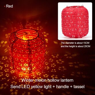 Festival Chinese Ronde Papieren Lantaarns Bal Voor Wedding Party Opknoping Lantaarns Verjaardag Decor Babyshower Levert Met Led Verlichting rood