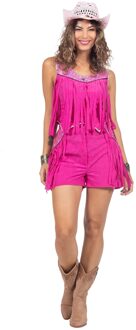 Festival Set Western Roze met Franjes