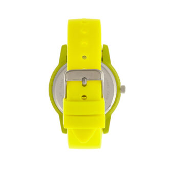 Festival unisex horloge met datum Geel - One Size