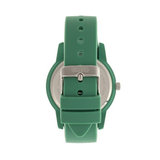 Festival unisex horloge met datum Groenblauw