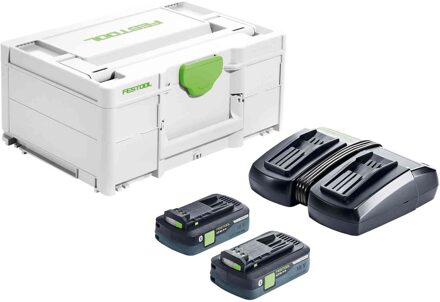 Festool Accessoires SYS 18V 2x4,0/TCL 6 DUO Energie-set - 577109