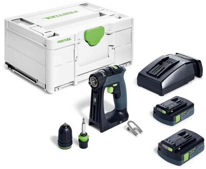 Festool Accu-schroefboormachine | CXS 18 C 3,0-Plus - 576883