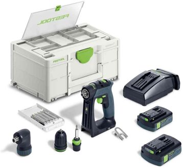 Festool Accu-schroefboormachine | CXS 18 C 3,0-Set - 576884