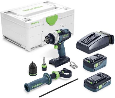 Festool Accu-schroefboormachine TDC 18/4 5,0/4,0 I-Plus QUADRIVE - 577649