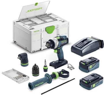 Festool Accu-schroefboormachine TDC 18/4 5,0/4,0 I-Set QUADRIVE - 577612