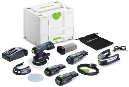 Festool ETSC 125 3,0 I-Set Accu excenterschuurmachine - 578857