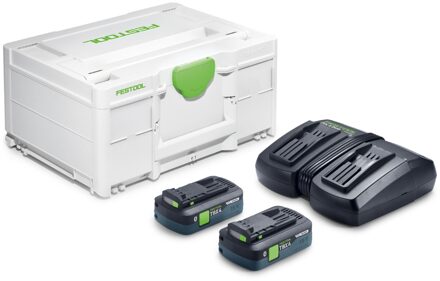 Festool SYS 18V 2xTBX4/TCL6DUO Energie-set - 578819