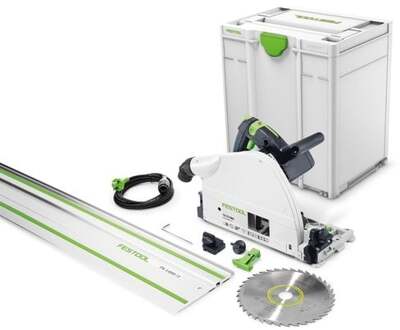 Festool TS 75 EBQ-Plus-FS Invalcirkelzaagmachine | 1600W | met geleiderail | In koffer - 576115