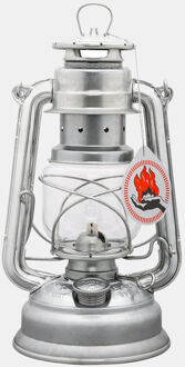 Feuerhand Stormlantaarn Baby special 276 - Zink - 13.5x15x26.5cm Grijs