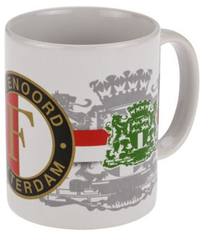 Feye Mok feyenoord wit leeuw in kadodoos