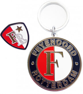 Feye Sleutelhanger feyenoord metaal logo