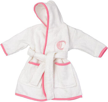 Feyenoord baby badjas wit/roze 6-12 maanden