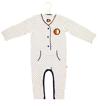 Feyenoord Baby pyjamabody blauw maat 62