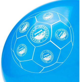 Feyenoord ballonnen party blauw boys, 8 stuks