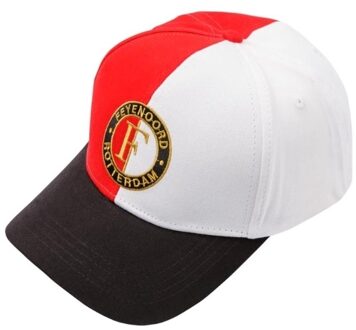 Feyenoord cap senior logo rood/wit