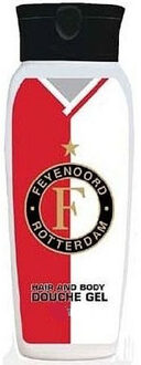 Feyenoord hair and body douchegel, 200 ml