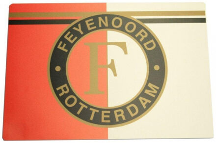 Feyenoord placemat rood-wit