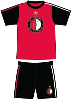 Feyenoord shortama rood/zwart W15, maat 164