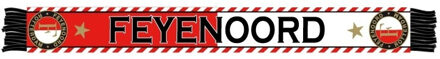Feyenoord sjaal blokken rood/wit
