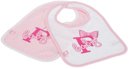 Feyenoord slabbetjes roze, 2 stuks