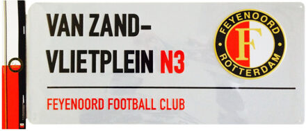 Feyenoord straatnaambord Zandvlietplein N3