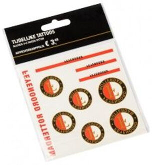 Feyenoord tijdelijke tattoos kids 15-16