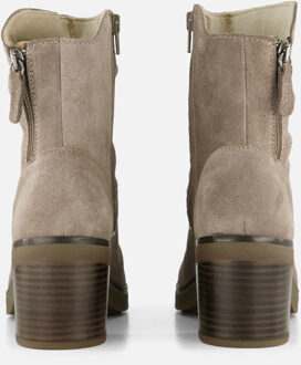 Feyn Enkellaarsjes beige Suede - 36,37,38,39,40,41,42