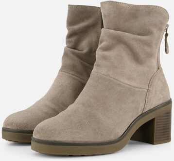 Feyn Enkellaarsjes beige Suede - 36,37,38,39,40,42