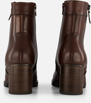 Feyn Enkellaarsjes bruin Leer - 38,39,41