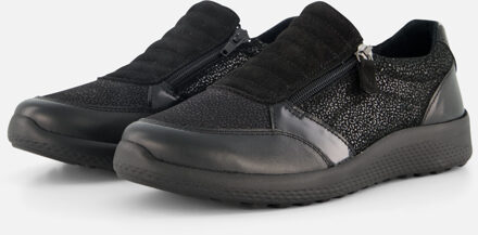 Feyn Kira 33 Instappers zwart Leer - 36,37,38,40