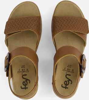 Feyn Mia 96 Sandalen cognac Leer - 36