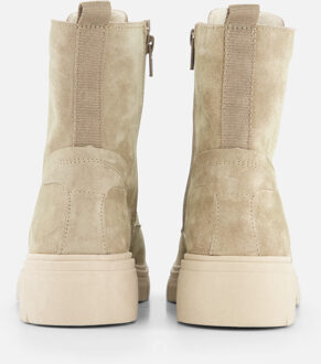 Feyn Paige01 Veterboots taupe Suede - 36,37,38,40