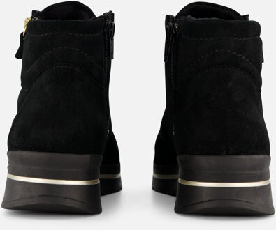 Feyn Ruby92 Veterboots zwart Suede - 36,37,38,39,40