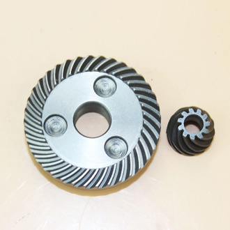 FF-100A Metal Replacement Metal Angle Grinding Spiral Bevel Gear set for 9523 Angle Grinder, Inner Diameter 12mm, 36 Teeth