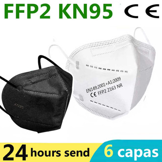 ffp2 face mask KN95 facial masks 6-layers filter masks protect maske Mouth Safety mask anti dust Health Care Mask Fast send