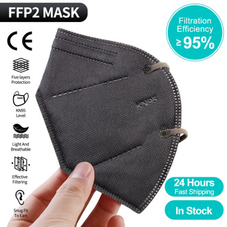 FFP2 Mask Filter Masks Reuseable Safety Dust Respirator Face Mask Mouth Dustproof Protective Mascarillas CE FPP2 Kn95 Mask