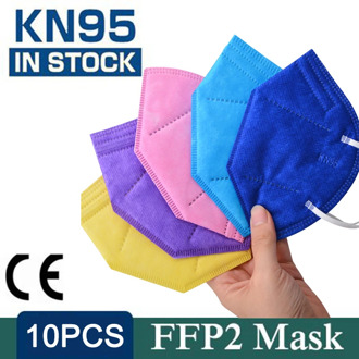 FFP2 MASK KN95 Face Mask Black Adult Mascarilla Respirator Reuseable Dustproof Protective Mouth Filter Blue Pink Masks Masque