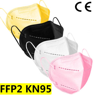 FFP2 Mask Protective KN95 Dust Face Mask Filter 5-Layer Mouth Masks Cover Reusable Respirator Anti Droplets Maske Fast shiping
