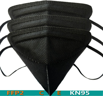 Ffp2 Masks Reusable Fabric Face Respirator KN95 Mask Filter 6-Layer ffp2mask Black mascherina ffpp2 mascarillas ffp2reutilizable