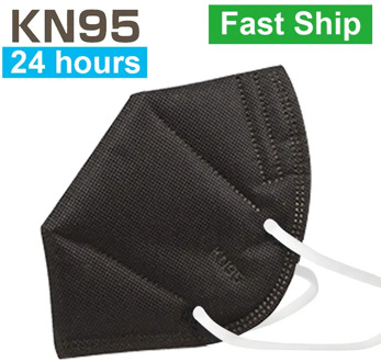 FFP2mask Black KN95 Mask Mouth Mascarillas Caps PM2.5 Face Mask Cotton Mouth Masks KN95 Masks Dust Black Protective Masks