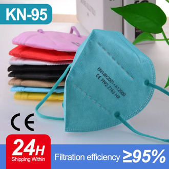 ffp2mask Reusable CE KN95 Face Masks 5 Layers Adult Anti-dust Respirator Protective Mascarillas ffp2reutilizable Mascarilla FFP2