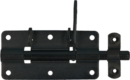 FG | Hangslotgrendel 70x80 ZnZwart | 10 st FG03550030700805