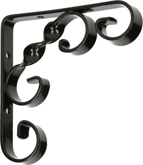 FG | Plankendrager ornament 200x200 ZnZwart FG03840032002005